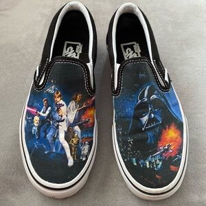 Vans Star Wars Slip-ons Women Size 6